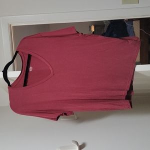 Oversized v neck tshirt